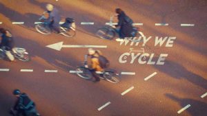 screenshot of the documentary Why we cycle